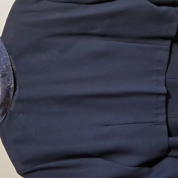 Full-length evening dress with bolero jacket with long sleeve - Picture 4 of 5